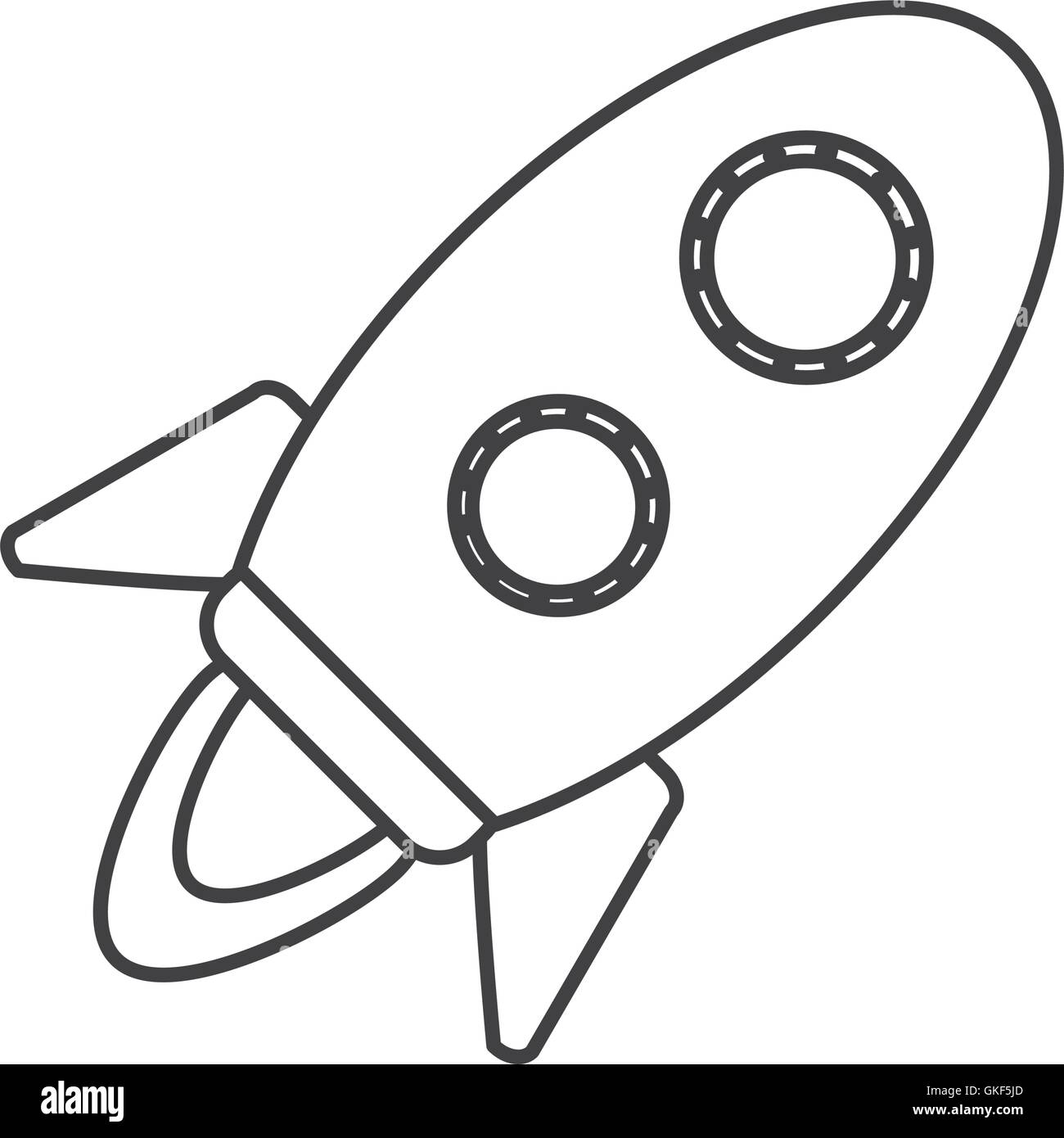 toy rocket icon Stock Vector Image & Art - Alamy