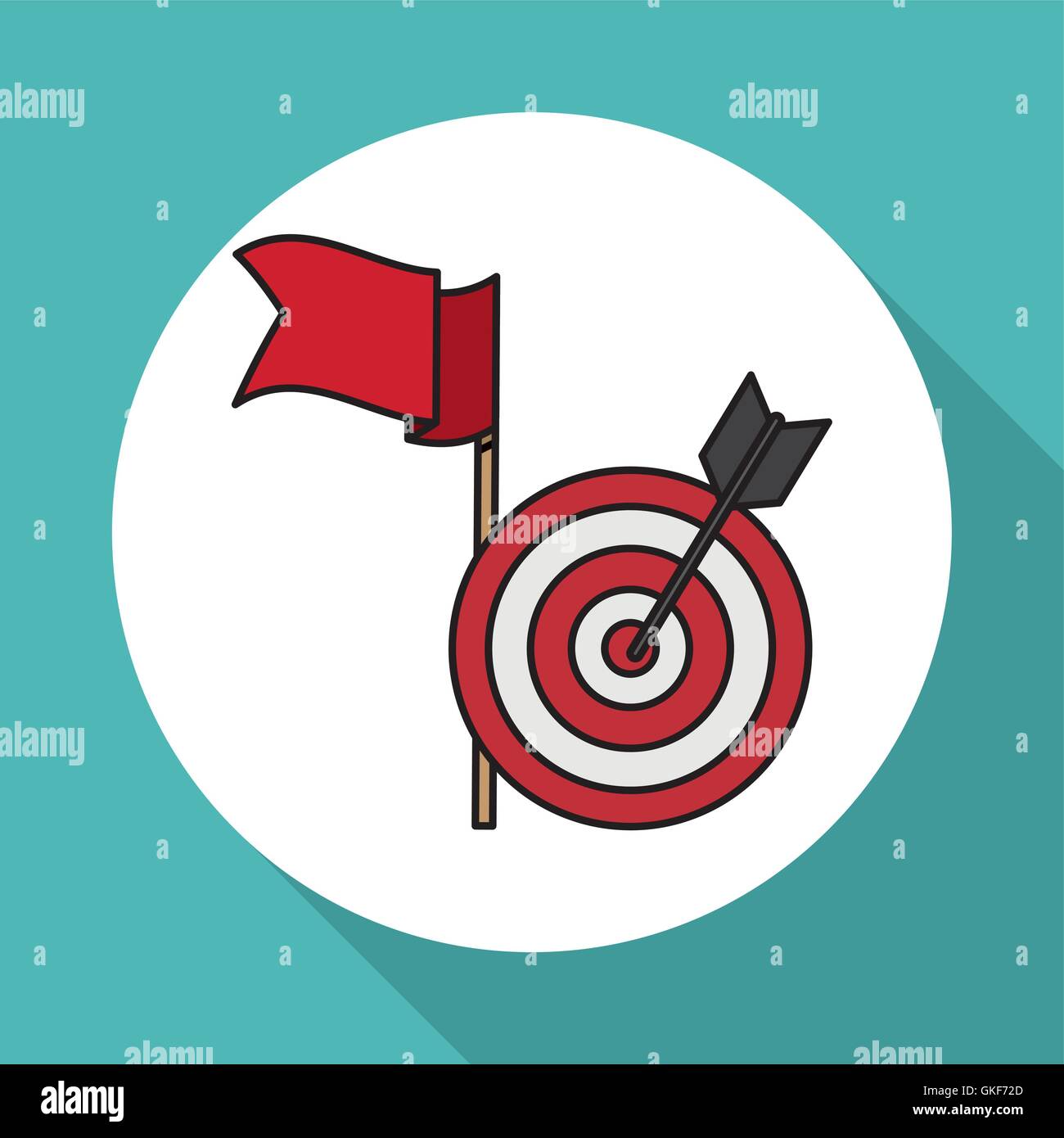 solution design over white background, vector illustration Stock Vector ...