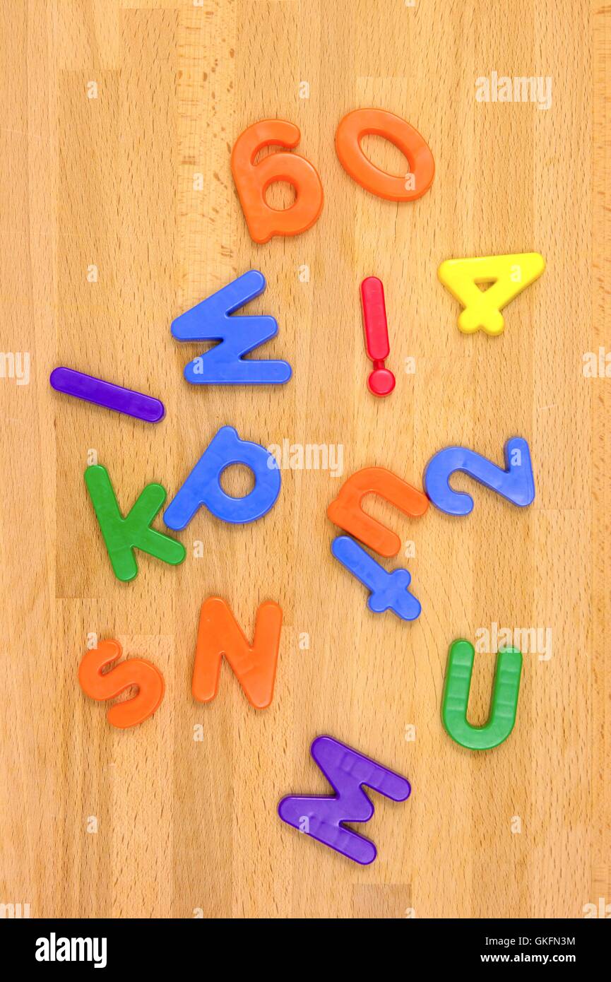 Jumbled letters and numbers hi-res stock photography and images - Alamy
