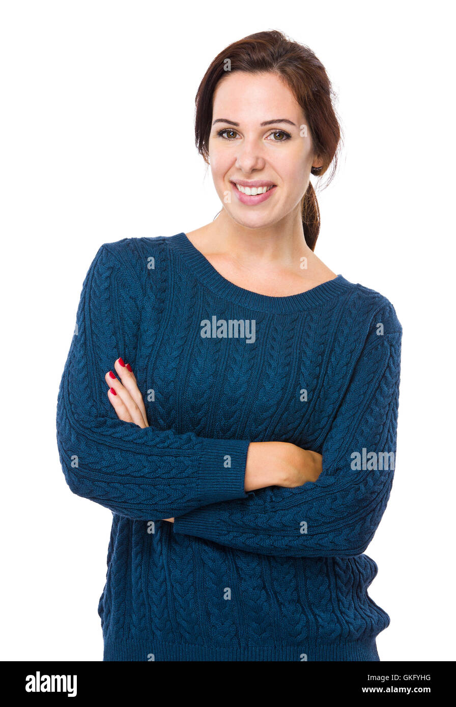 woman blue humans Stock Photo - Alamy