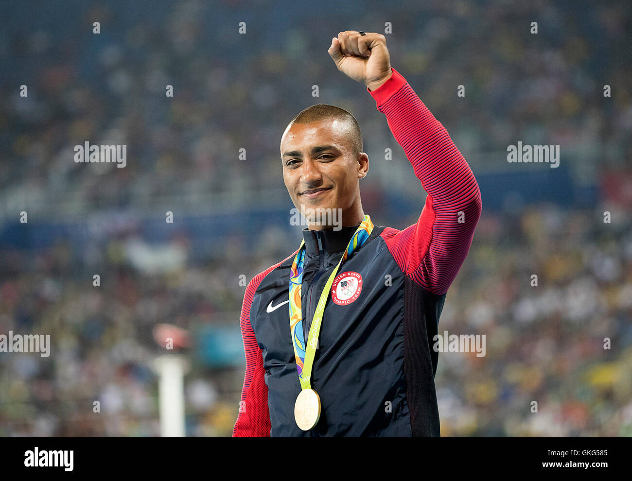 Decathlon gold medal winner hi-res stock photography and images - Alamy