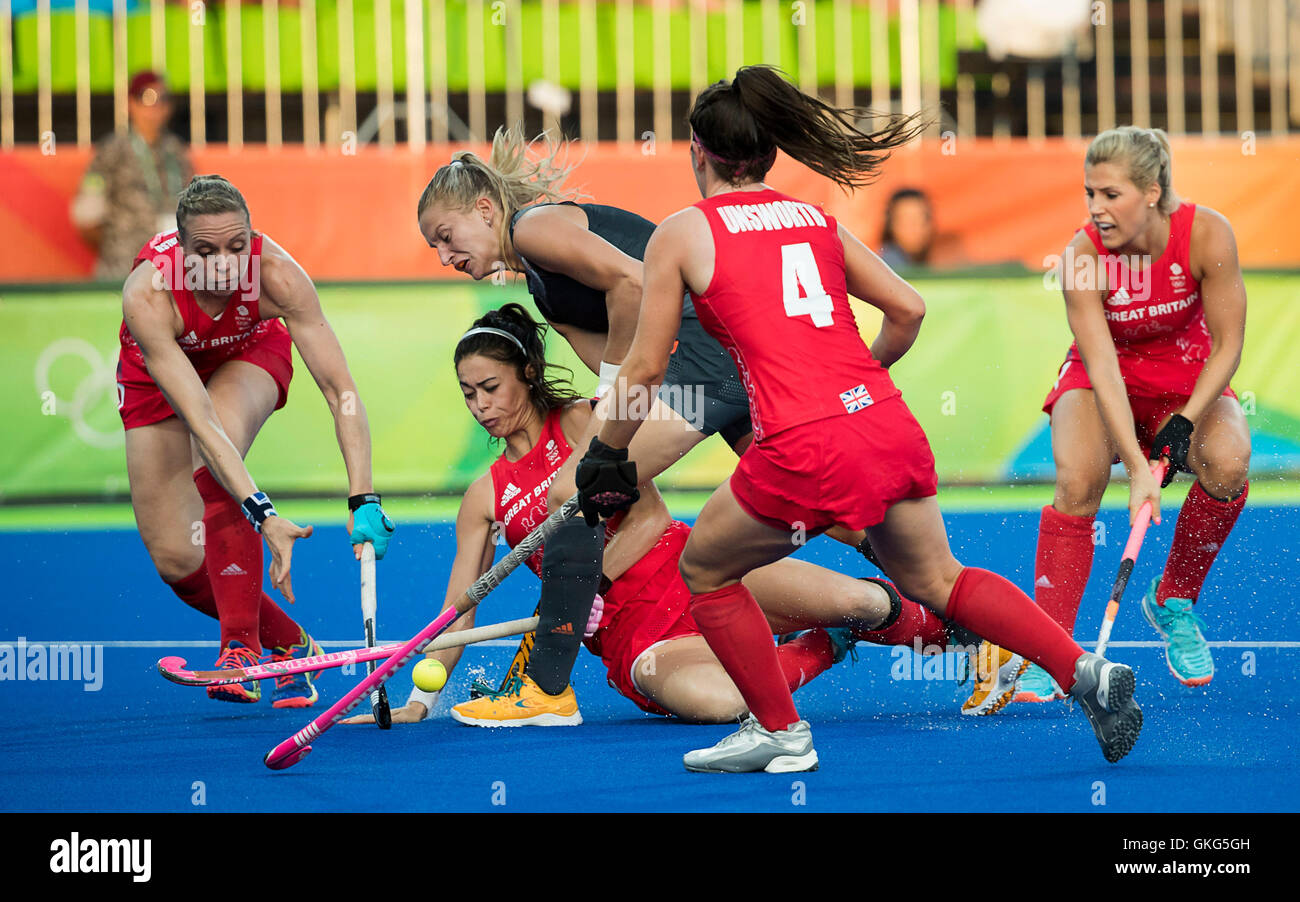 Rio de Janeiro, RJ, Brazil. 19th Aug, 2016. OLYMPICS HOCKEY Laurien
