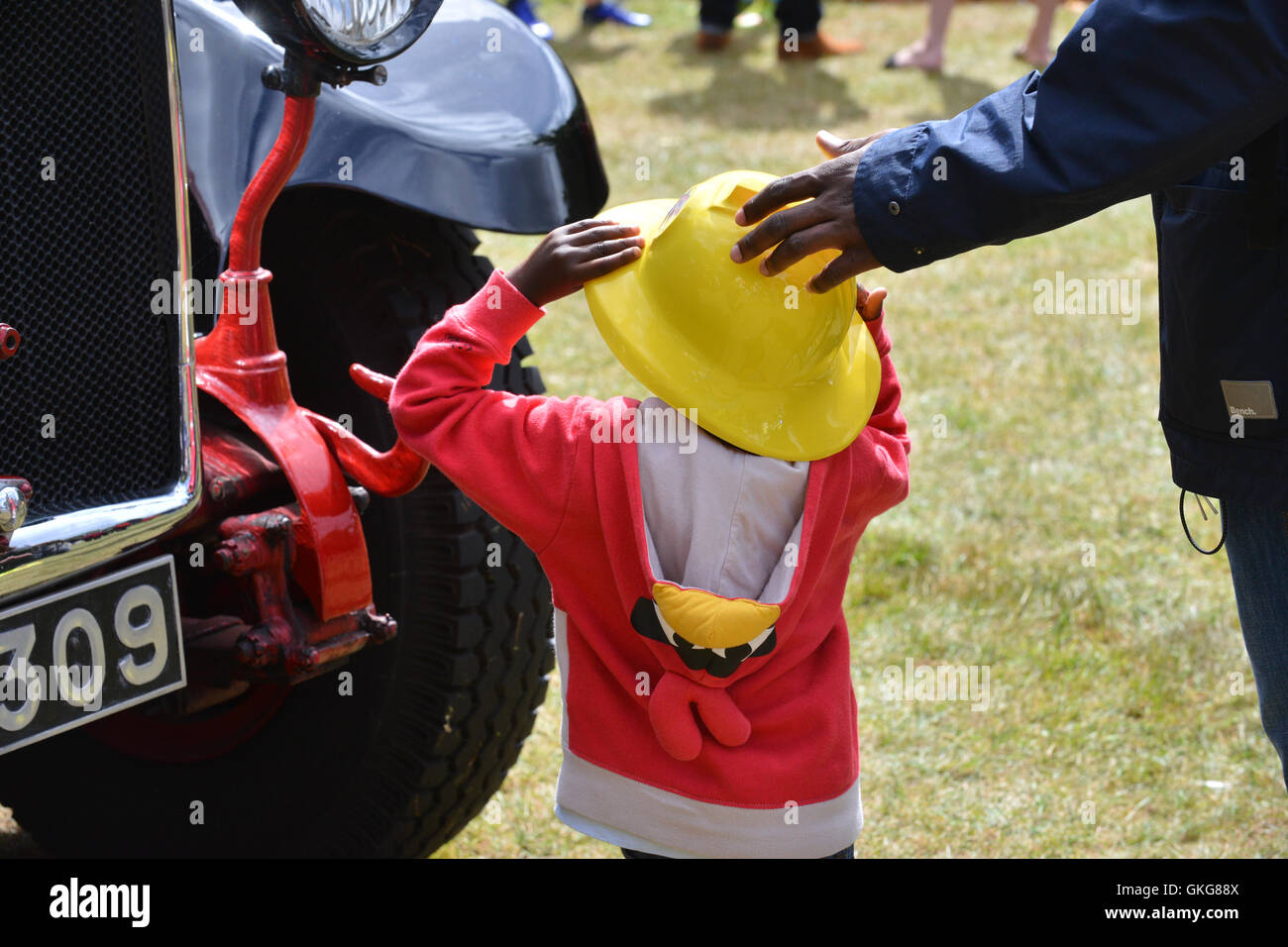 Imperial War Museum , London, UK. 20th August 2016. Safe in the City, an outdoor celebration of London Fire Brigade Stock Photo