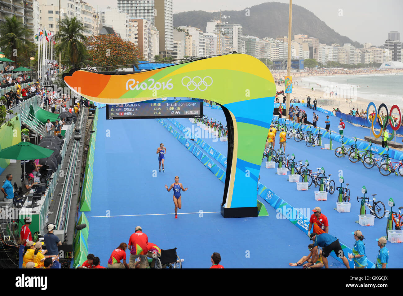 Rio de Janeiro, Brazil. 20th Aug, 2016. Yuka Sato (JPN) Triathlon
