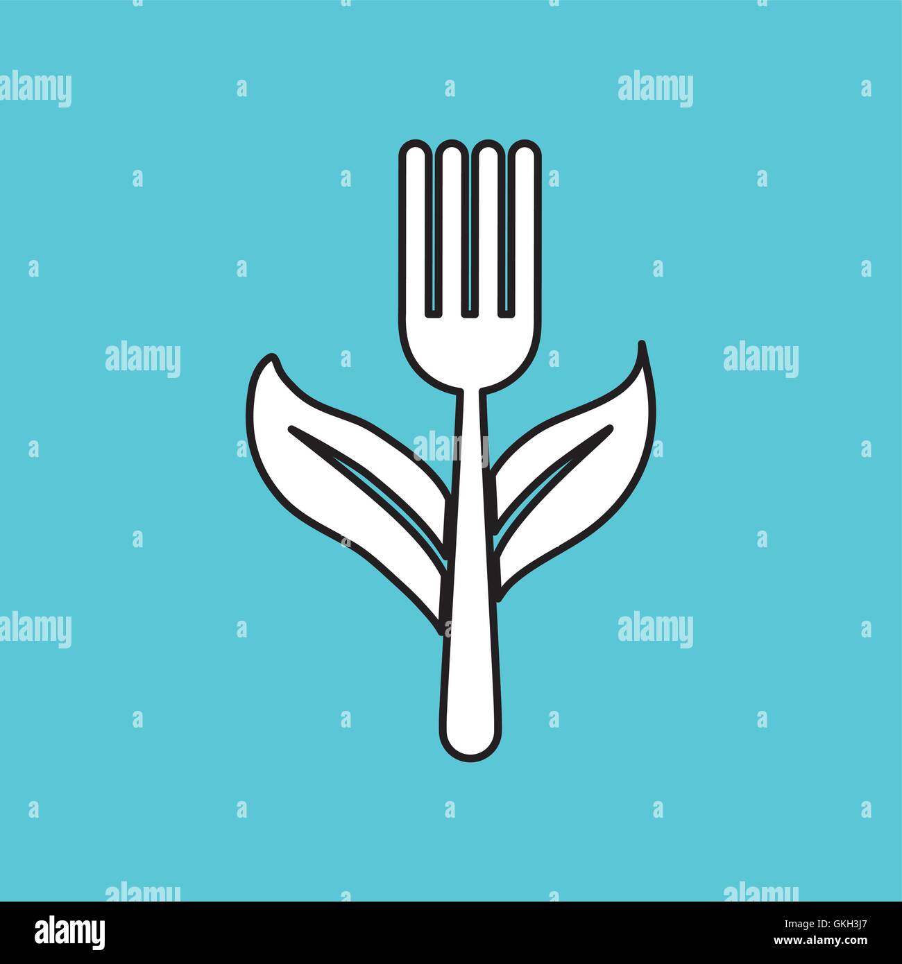 organic food vector design Stock Vector Image & Art - Alamy