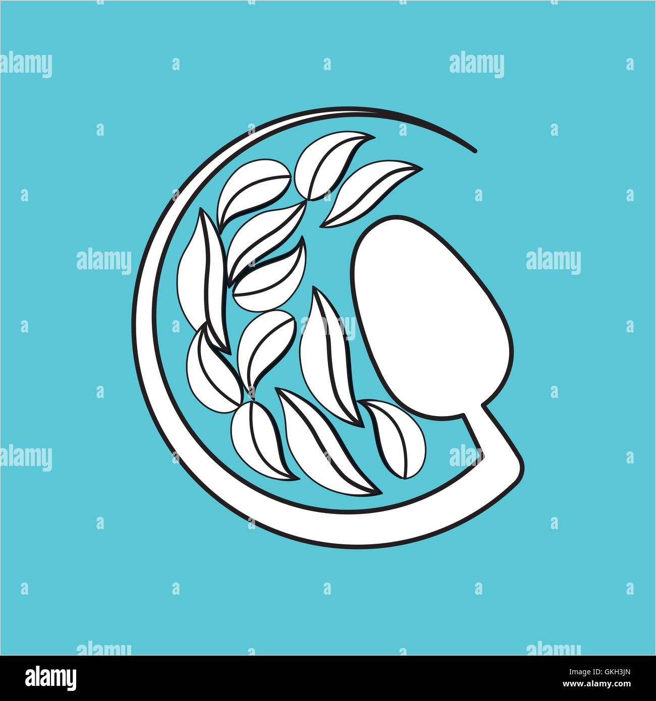organic food vector design Stock Vector Image & Art - Alamy