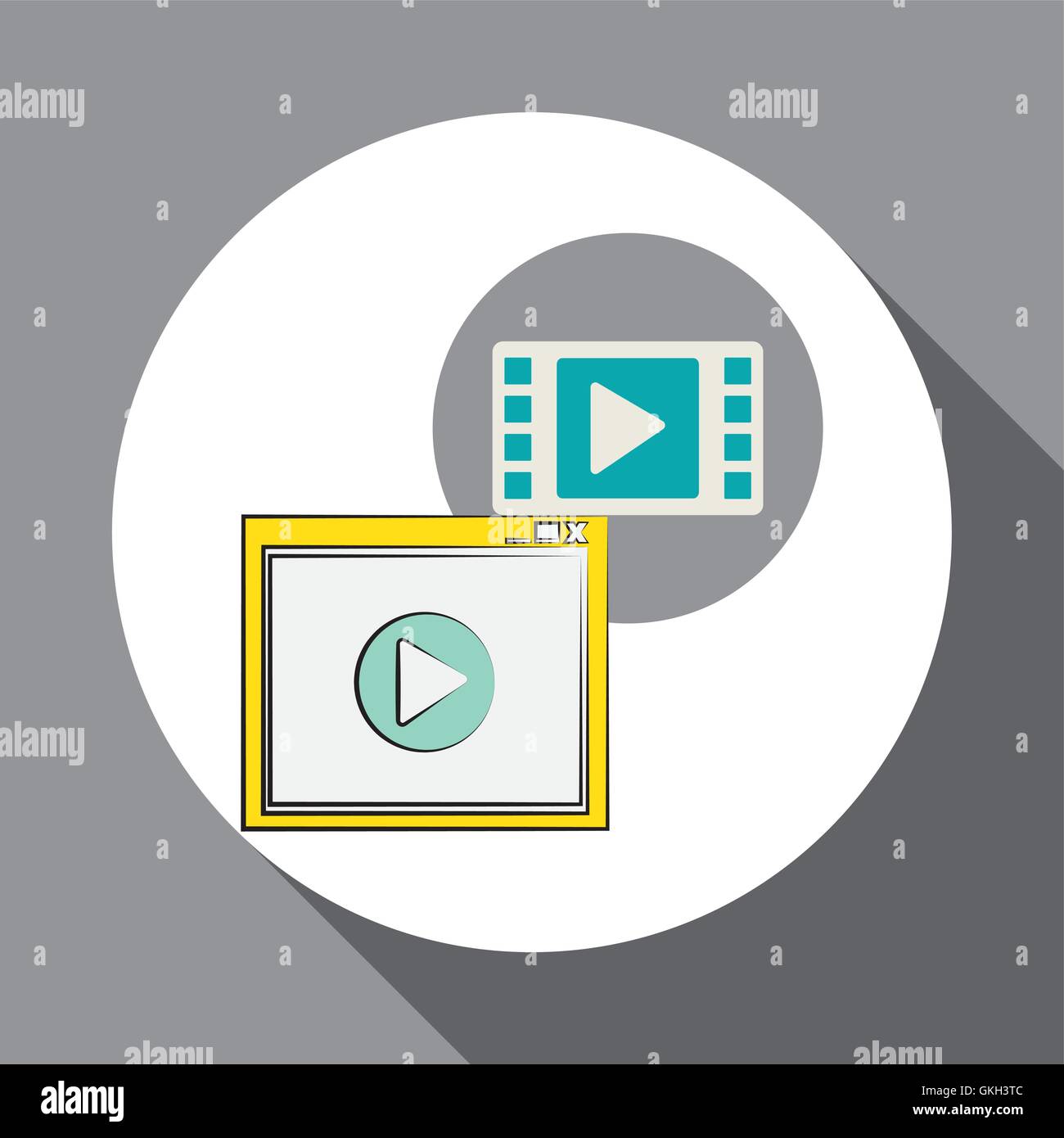 Movie icon, vector design Stock Vector Image & Art - Alamy