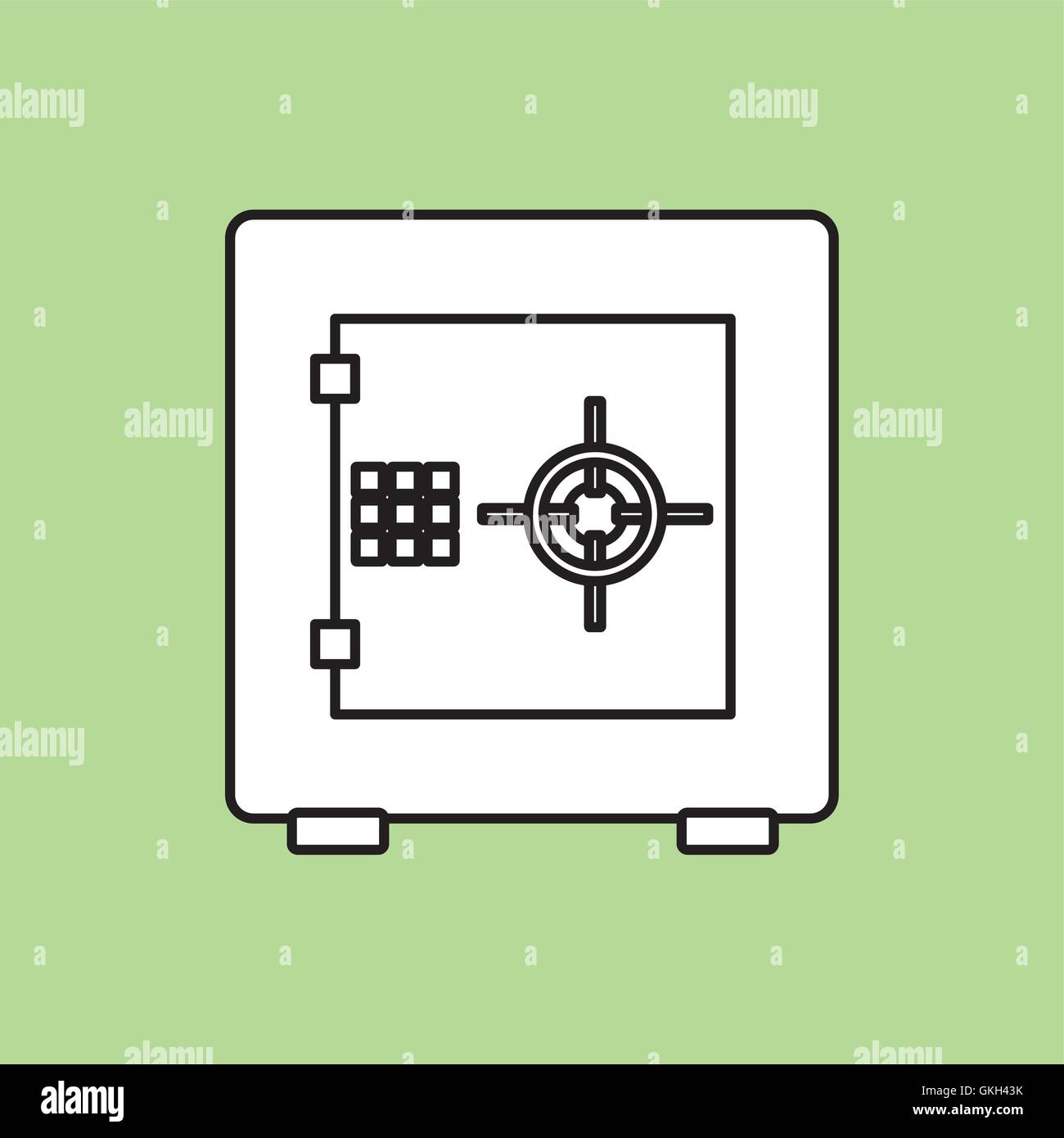 Security system vector design Stock Vector Image & Art - Alamy