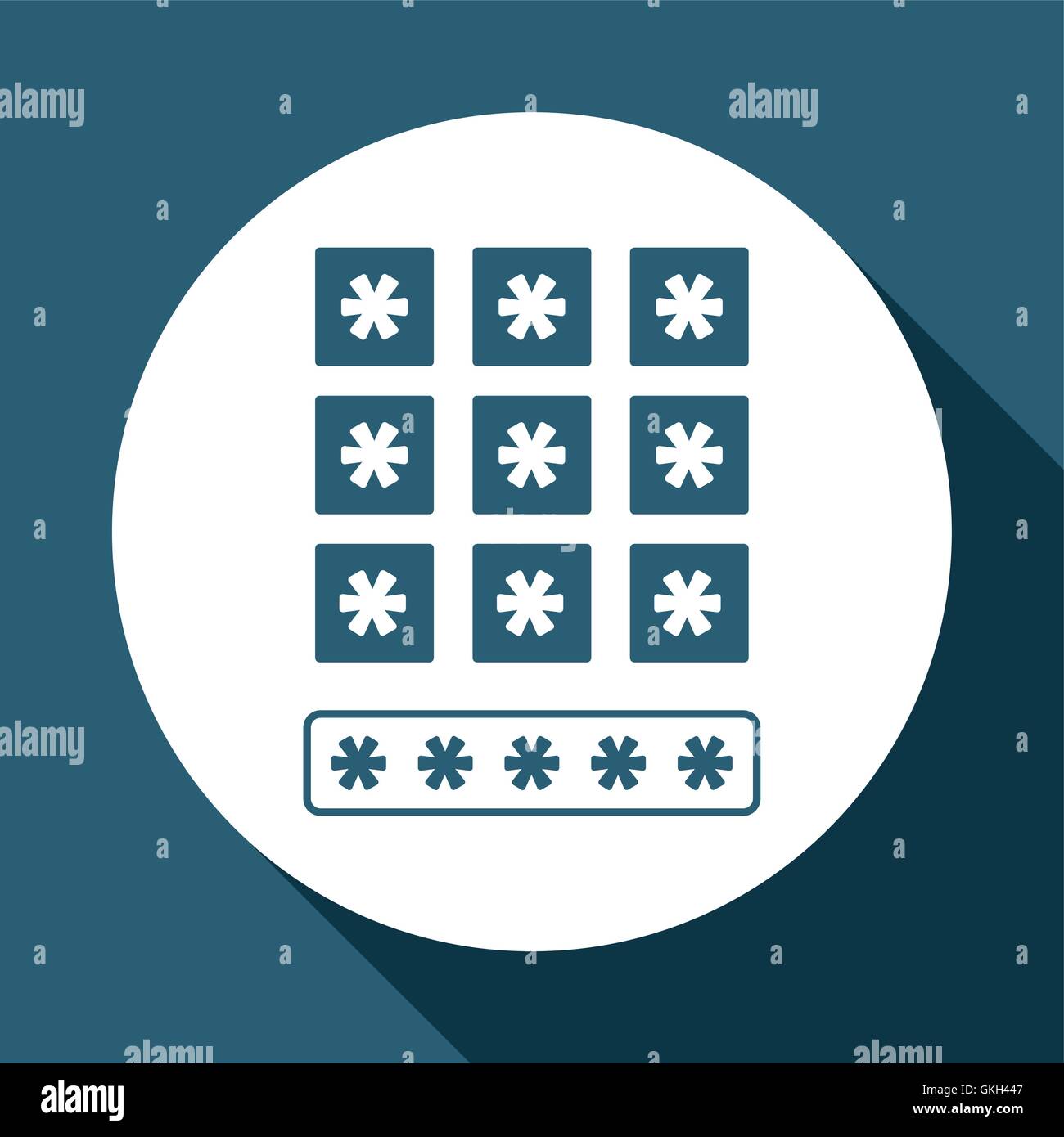 Security system vector design Stock Vector Image & Art - Alamy
