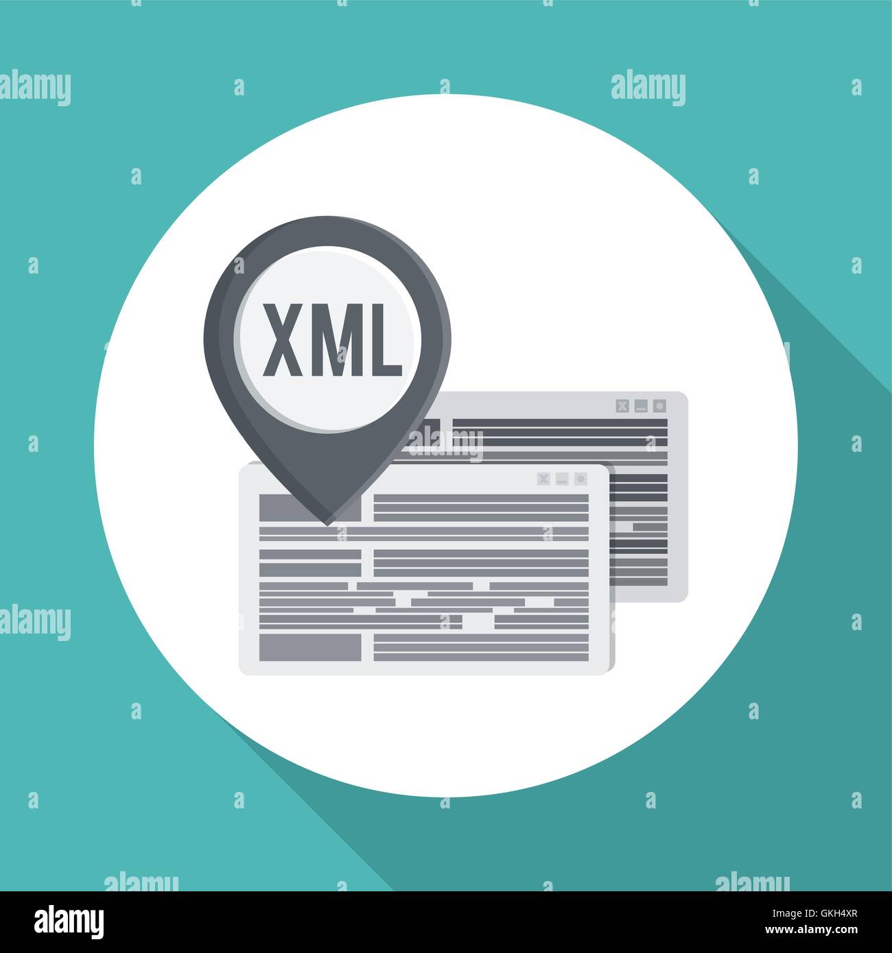responsive web design over white background, vector illustration Stock ...