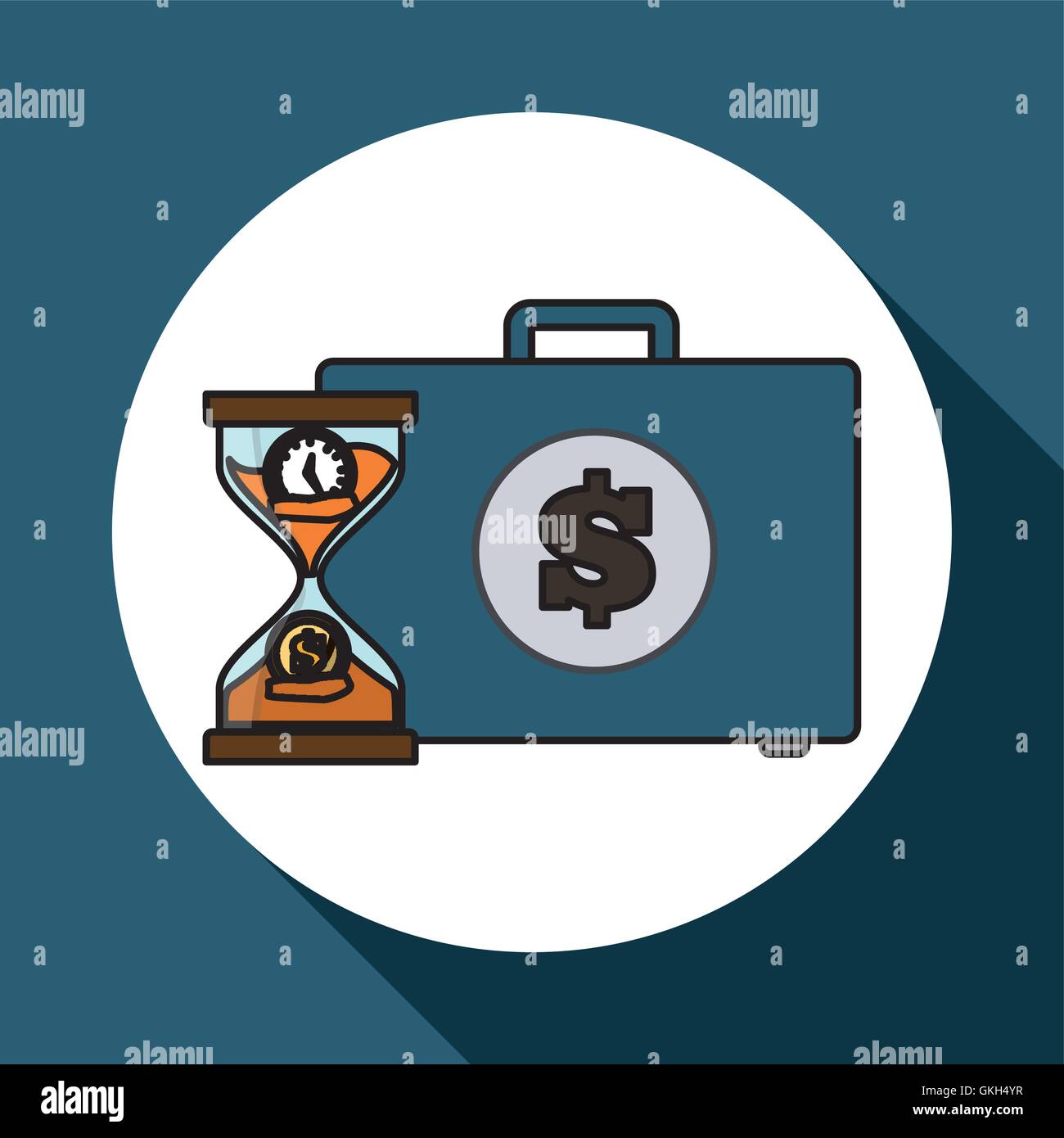 money icon over white background, vector illustration Stock Vector ...