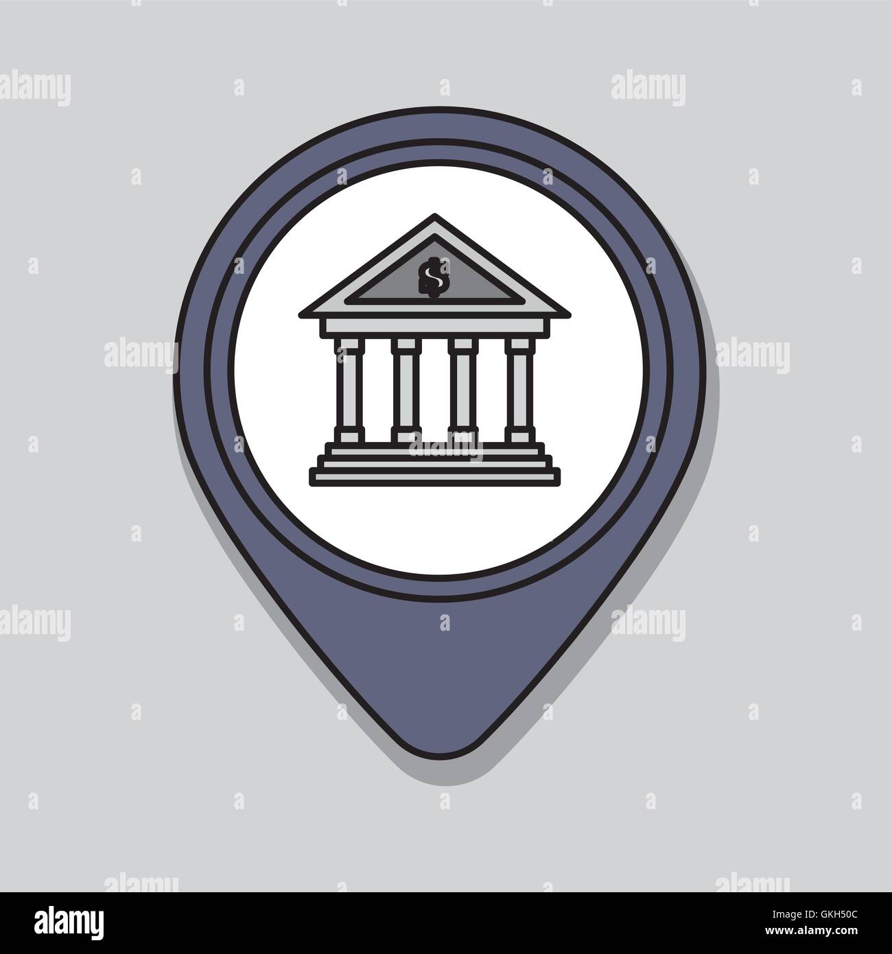 money icon over white background, vector illustration Stock Vector ...