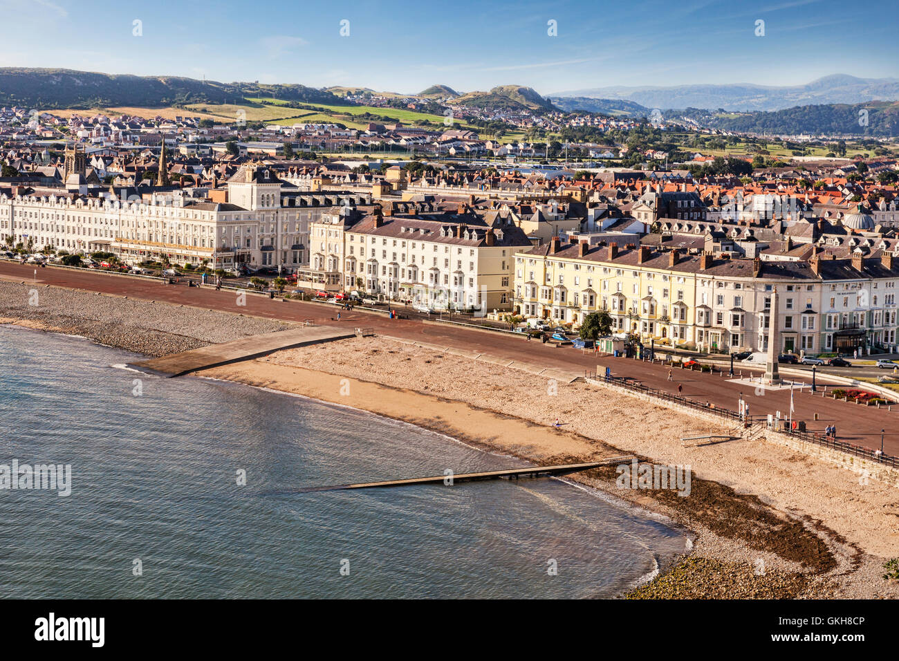 Llandudno, Conwy, Wales, UK, from the Great Orme Stock Photo Alamy