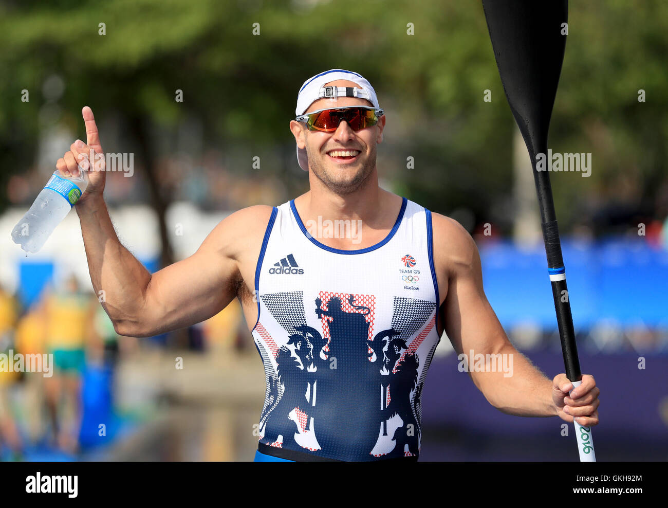 2000m Rower Liam Great Britain's Liam Heath celebrates winning gold in the Men's 200m ...
