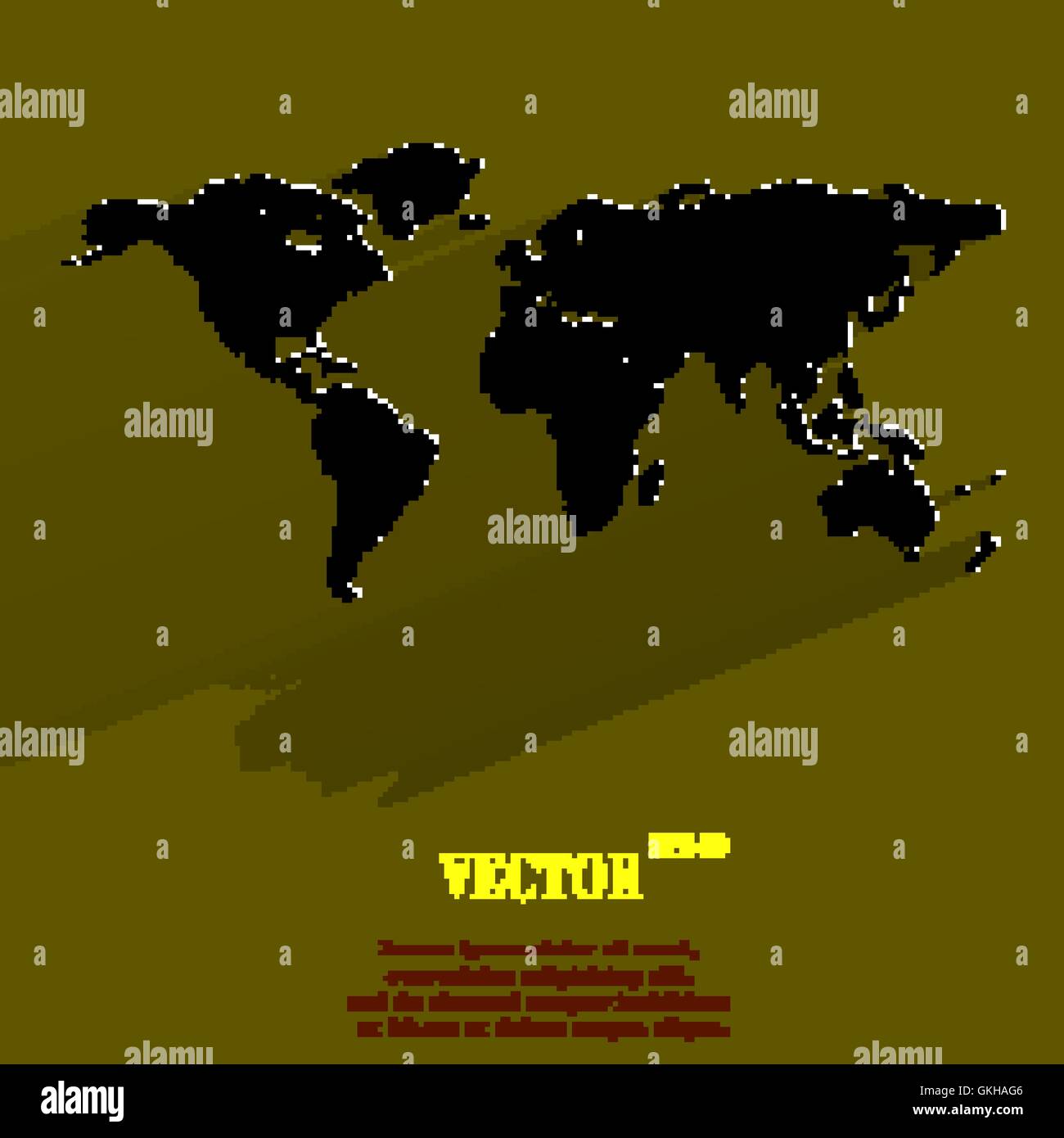 World map web icon, flat design Stock Vector Image & Art - Alamy