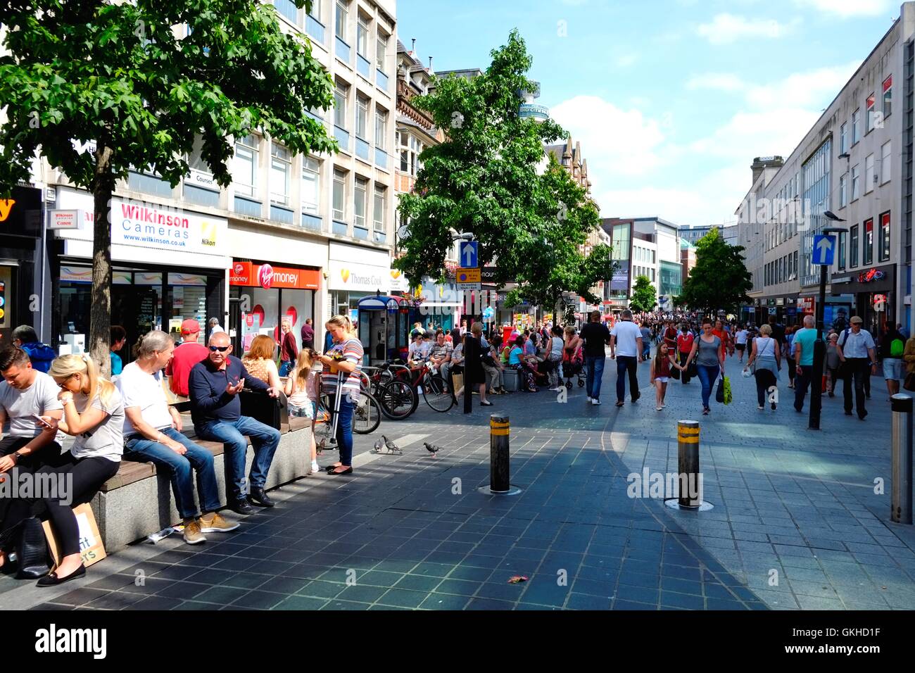 Lord Street, Liverpool Stock Photo Alamy