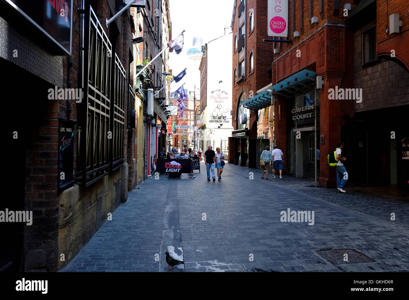 Matthew Street, Liverpool Stock Photo