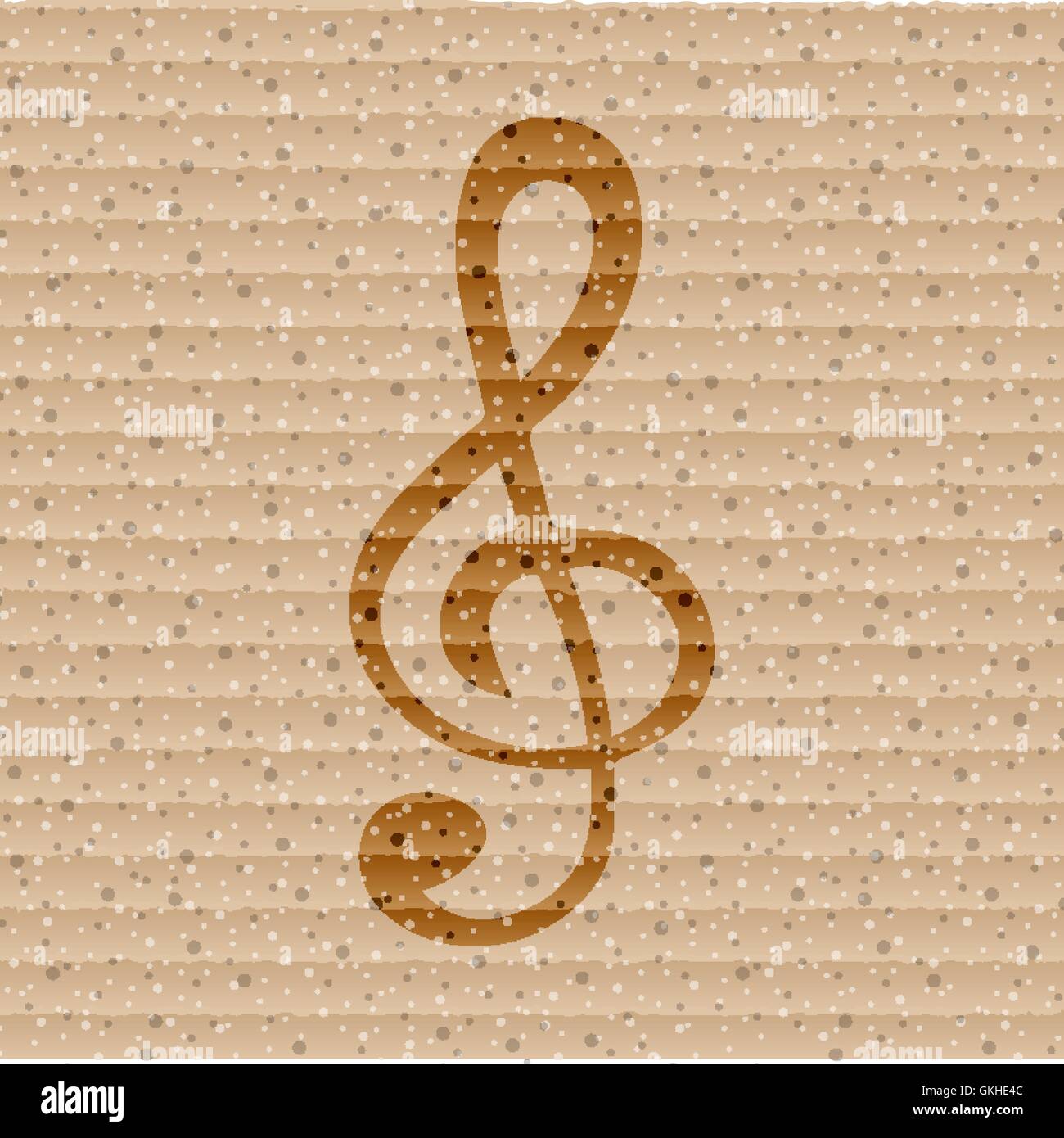 Music elements notes web icon, flat design Stock Vector Image & Art - Alamy