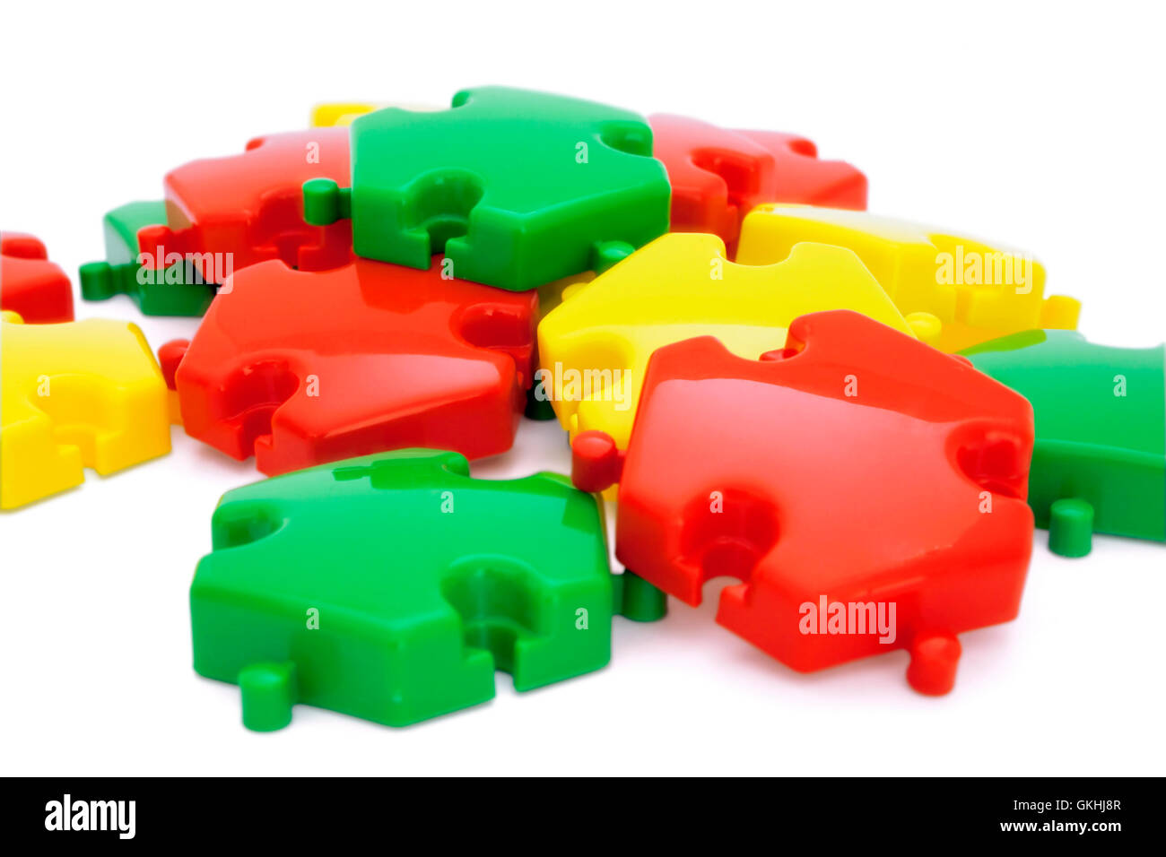 Parts of a puzzle Stock Photo Alamy