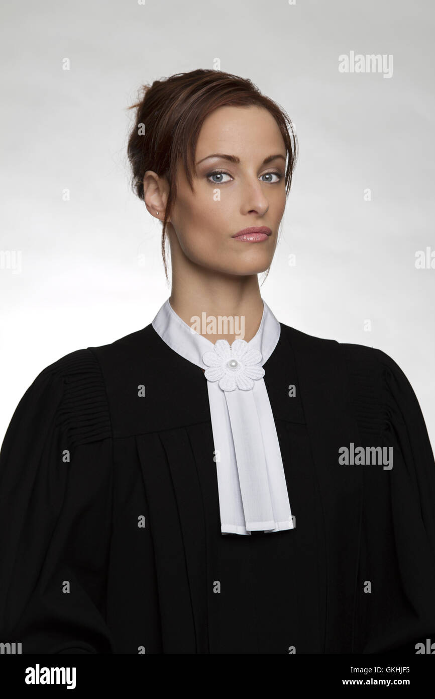 Portrait of a lawyer Stock Photo