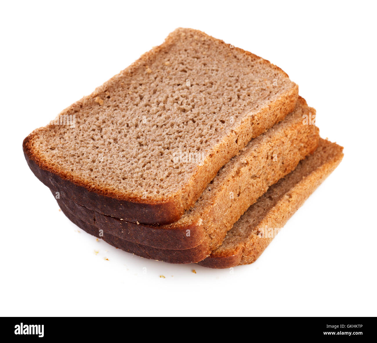Rye Bread Slices Stock Photo Alamy