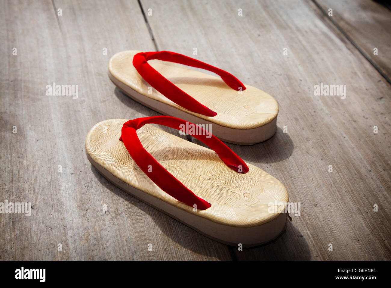 Japanese Sandals Stock Photo