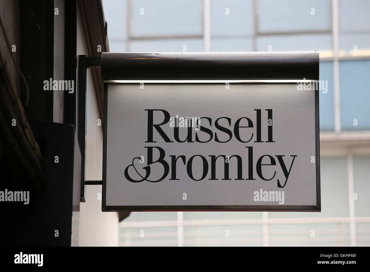 Russell and bromley logo sales