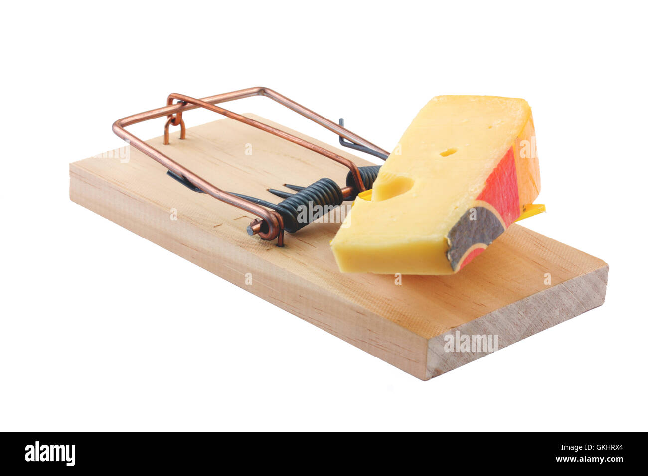 Mouse trap and cheese Stock Photo Alamy