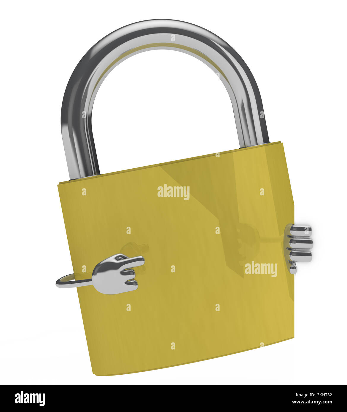 Locked sign Cut Out Stock Images & Pictures - Alamy