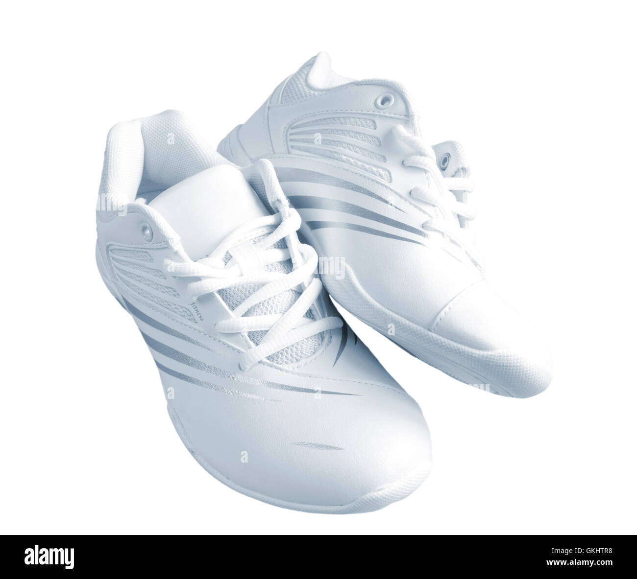 Female new sports shoes Stock Photo Alamy