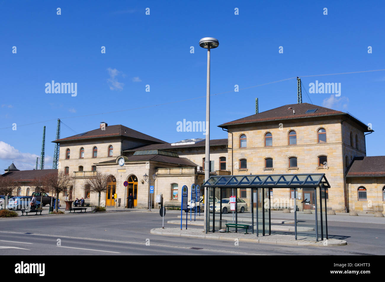 Lichtenfels train station, Germany Stock Photo