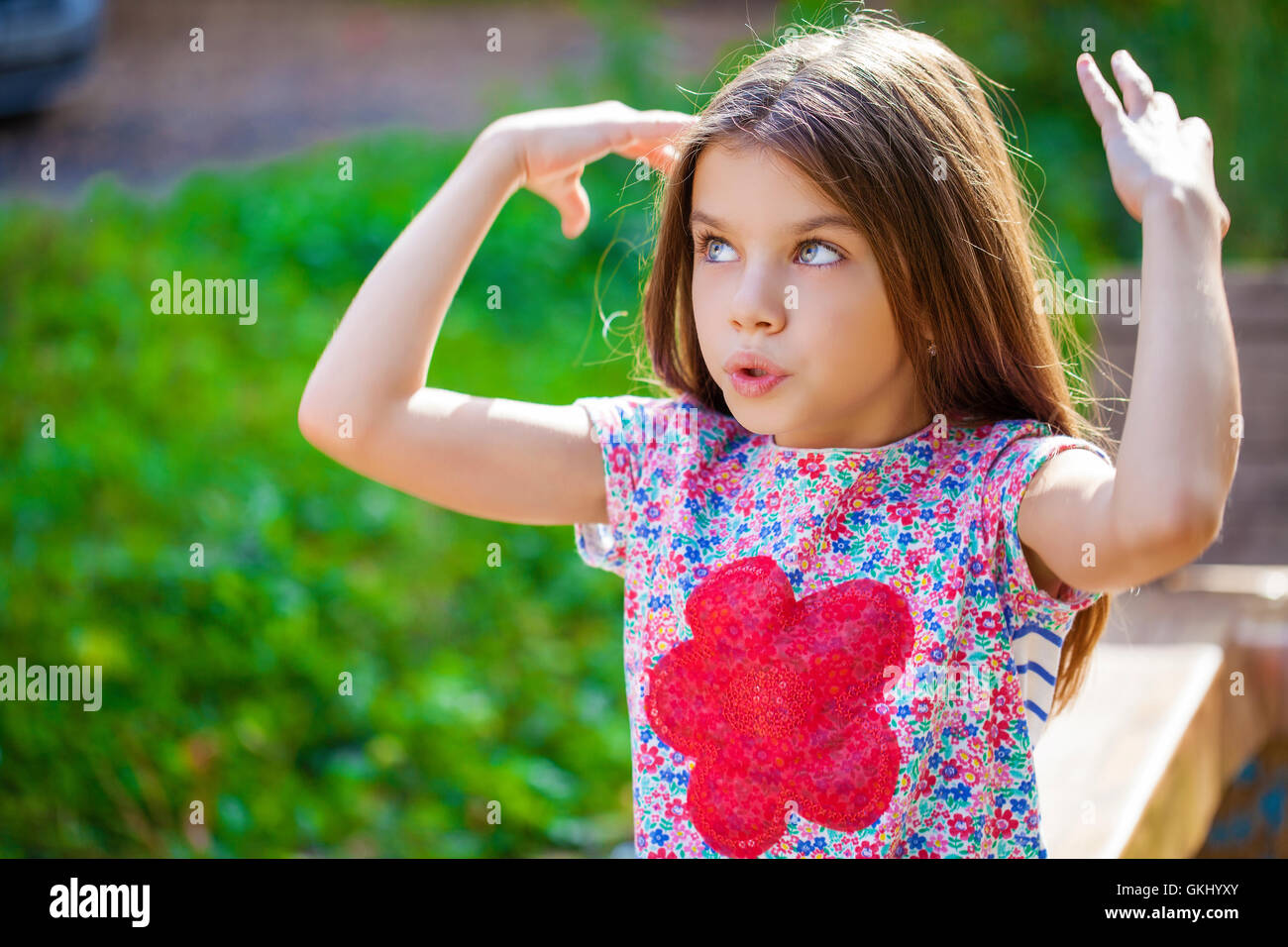 11 year old girl face hi-res stock photography and images - Alamy