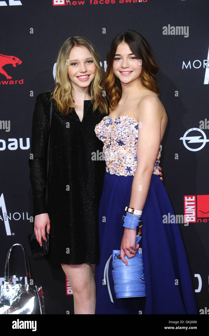 Celebrities at Bunte New Faces Award Film at E-Werk. Featuring: Lina