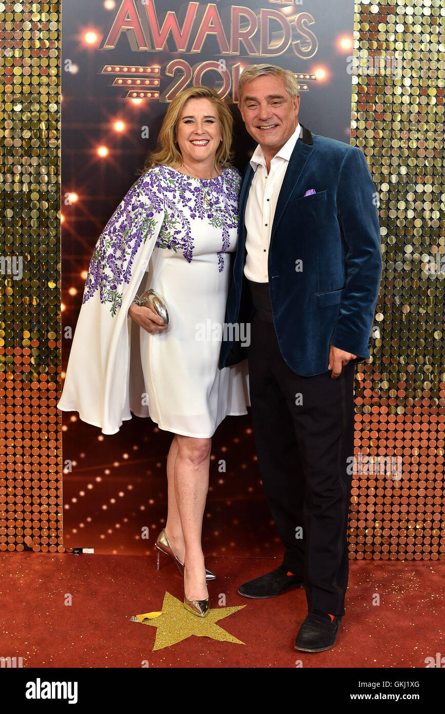 2016 British Soap Awards held at Hackney Town Hall Arrivals. Featuring Stephanie Parker
