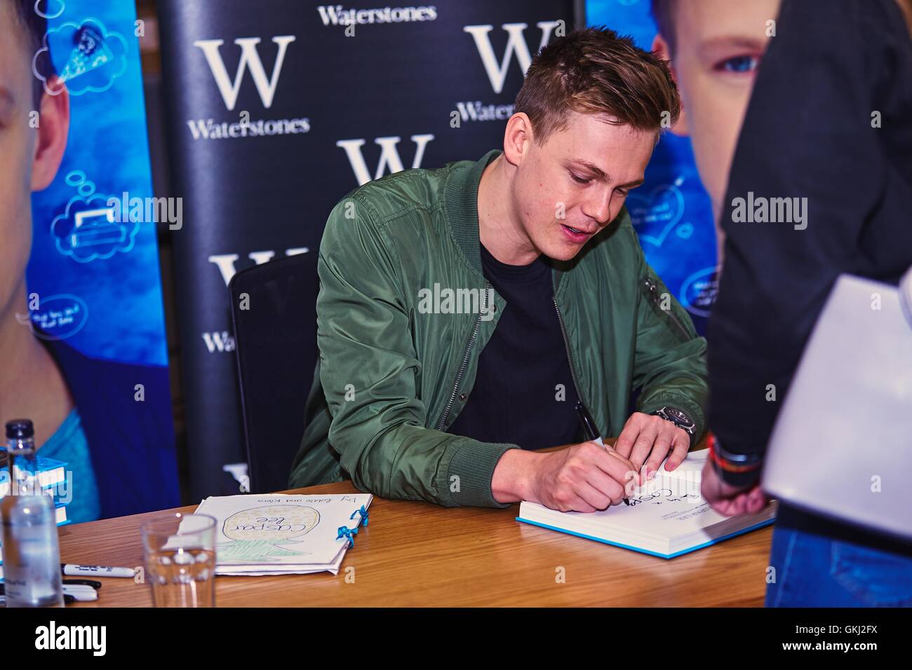 Lee Book Launch Held Waterstones Stock Photos Lee Book Launch Held - 
