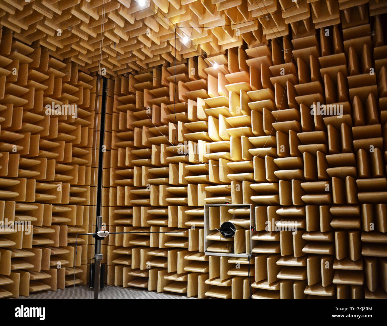 Acoustic chamber Stock Photo