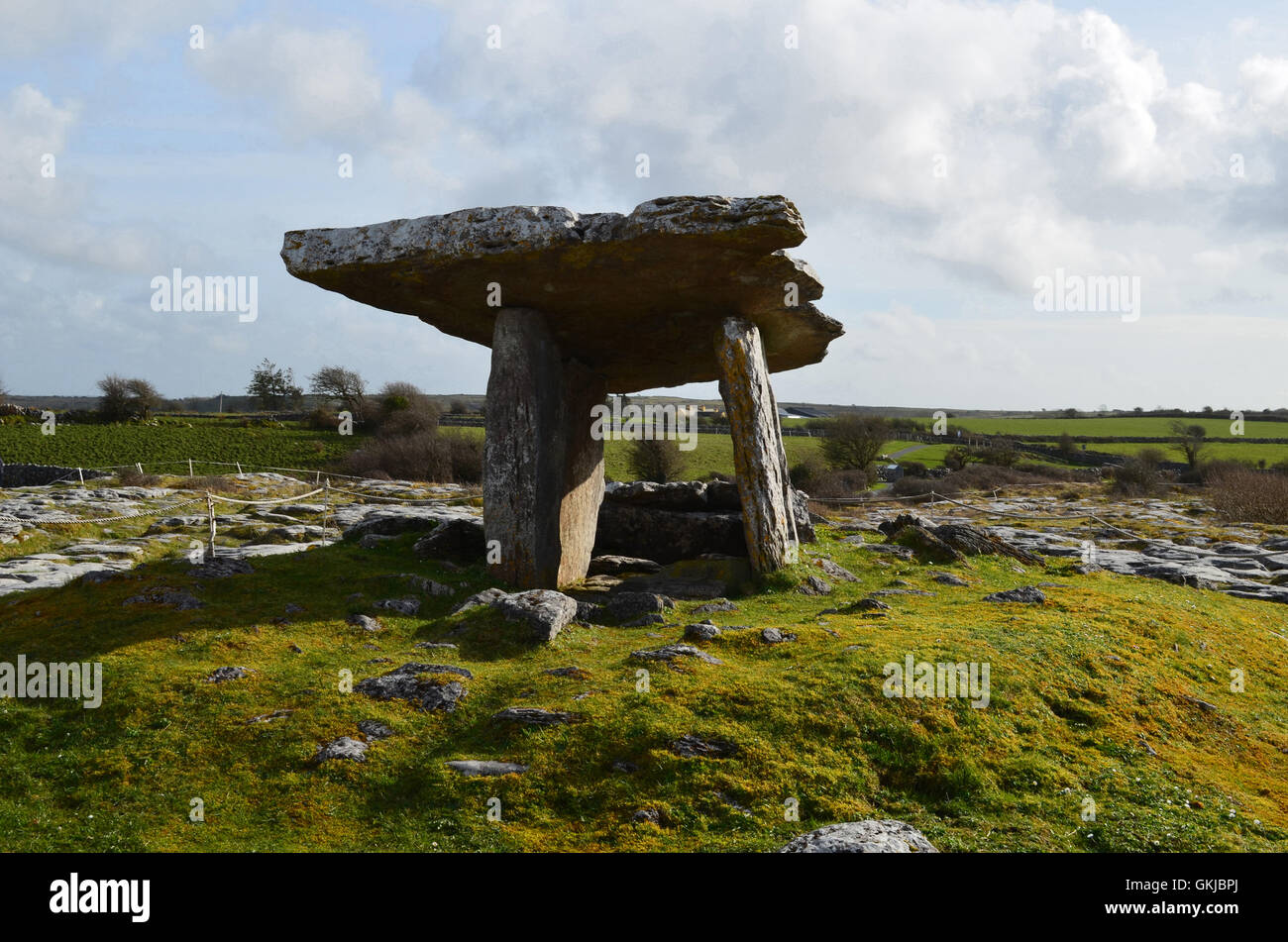 Neolithic Tomb Structures Large stone portal tomb neolithic burial ground Stock Photo - Alamy
