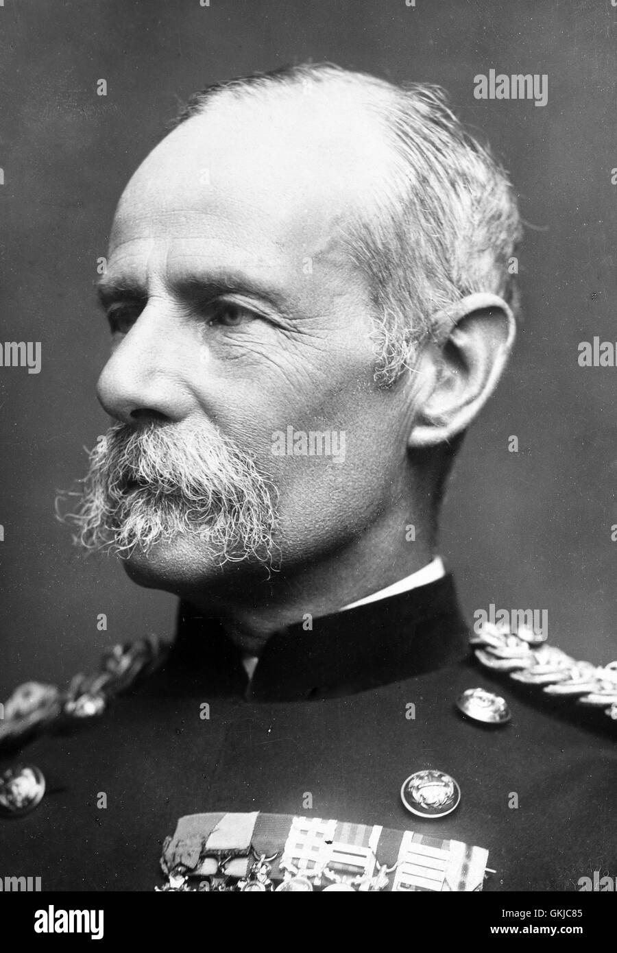 FREDERICK ROBERTS, Ist Earl Roberts (1832- 1914) British Army commander about 1882 Stock Photo