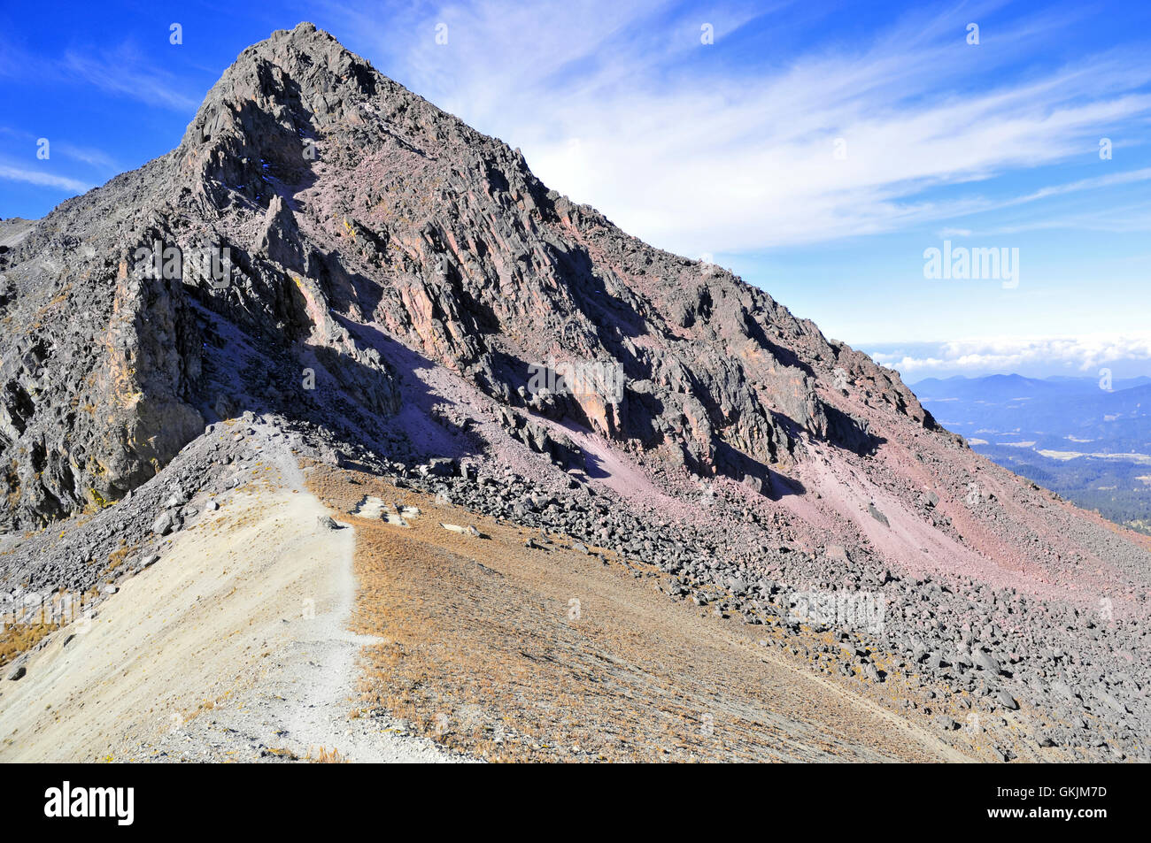 Nevado de Toluca volcano in the Trans-Mexican volcanic belt, Mexico ...