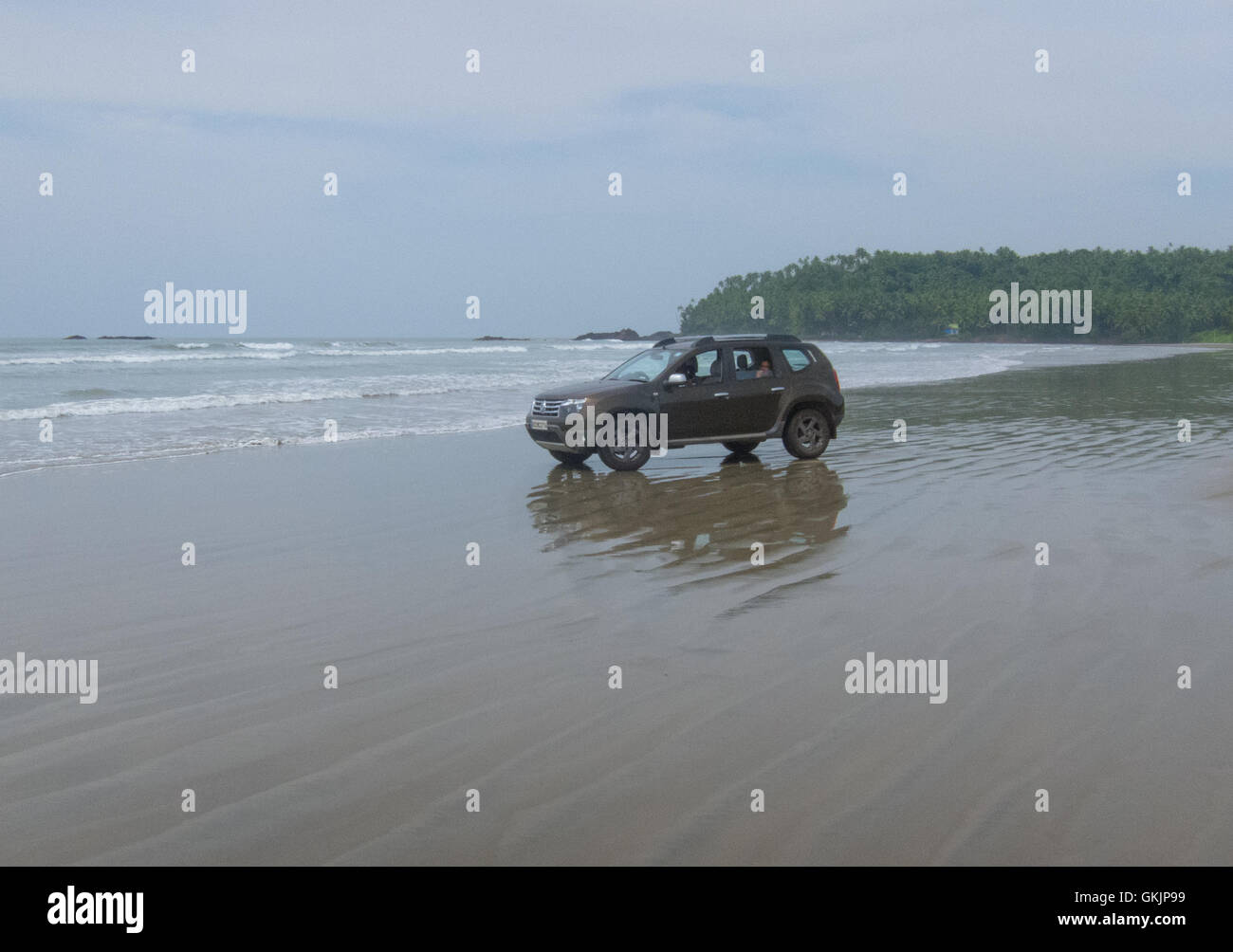 Muzhappilangad Drive-in Beach (Kerala, India Stock Photo - Alamy