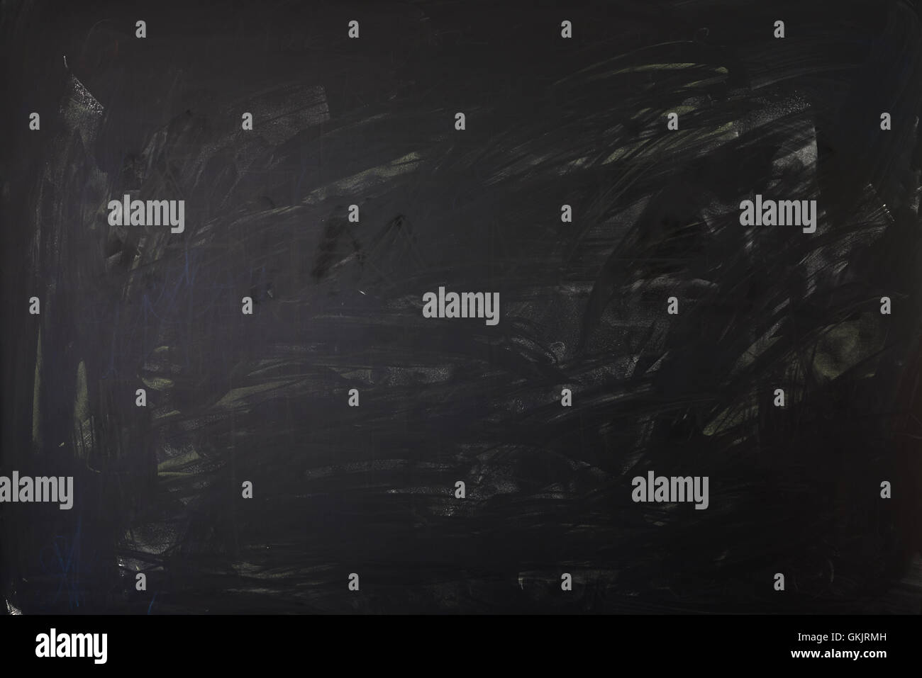 Clean chalk board surface whiped out medium toning for light or