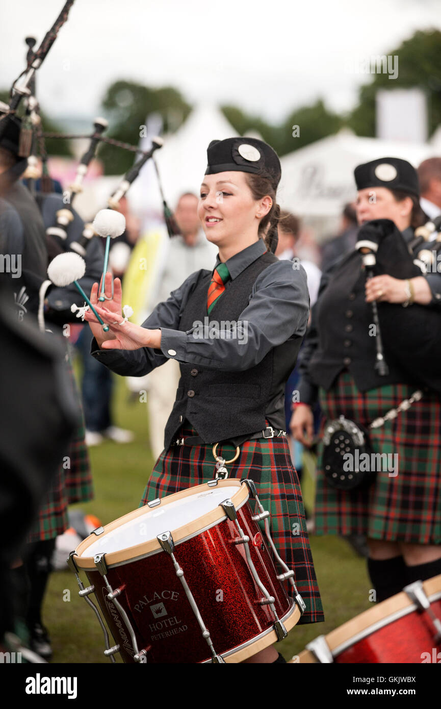 Female drummer pipe band hires stock photography and images Alamy