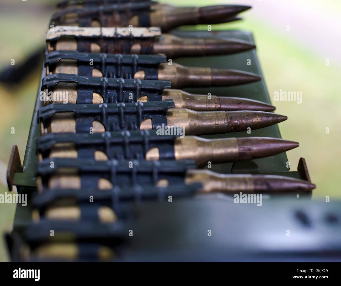 cartridges with shallow depth of field Stock Photo