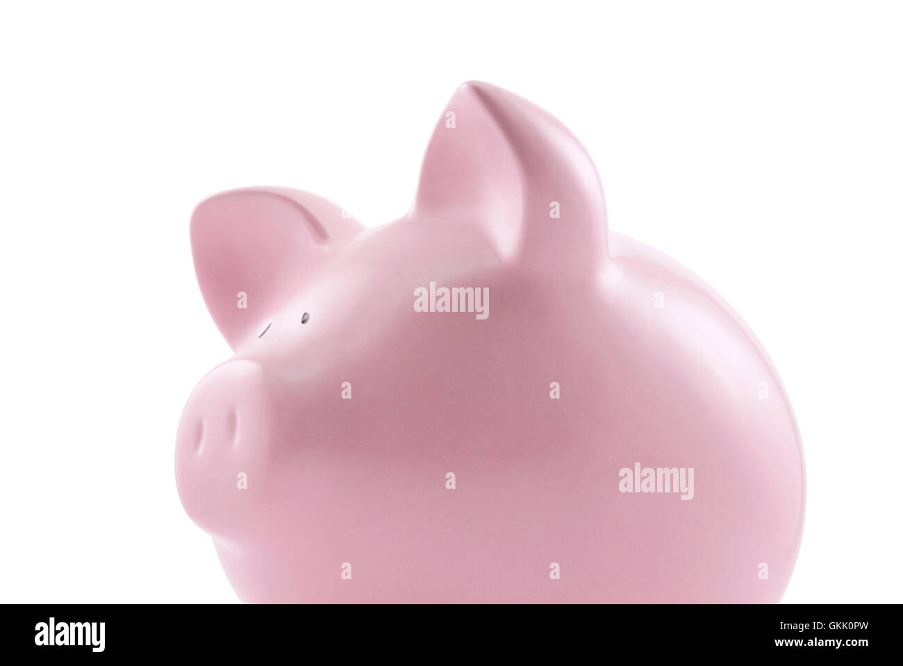 Piggy bank isolated on white background with clipping path Stock Photo ...