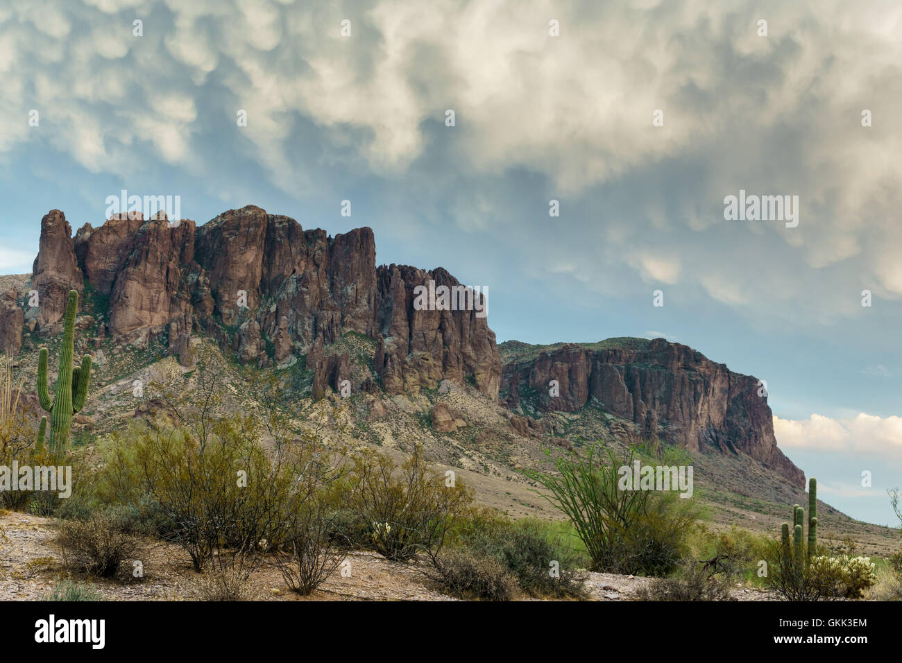 Superstition Mountains Phoenix Arizona Stock Photo Alamy