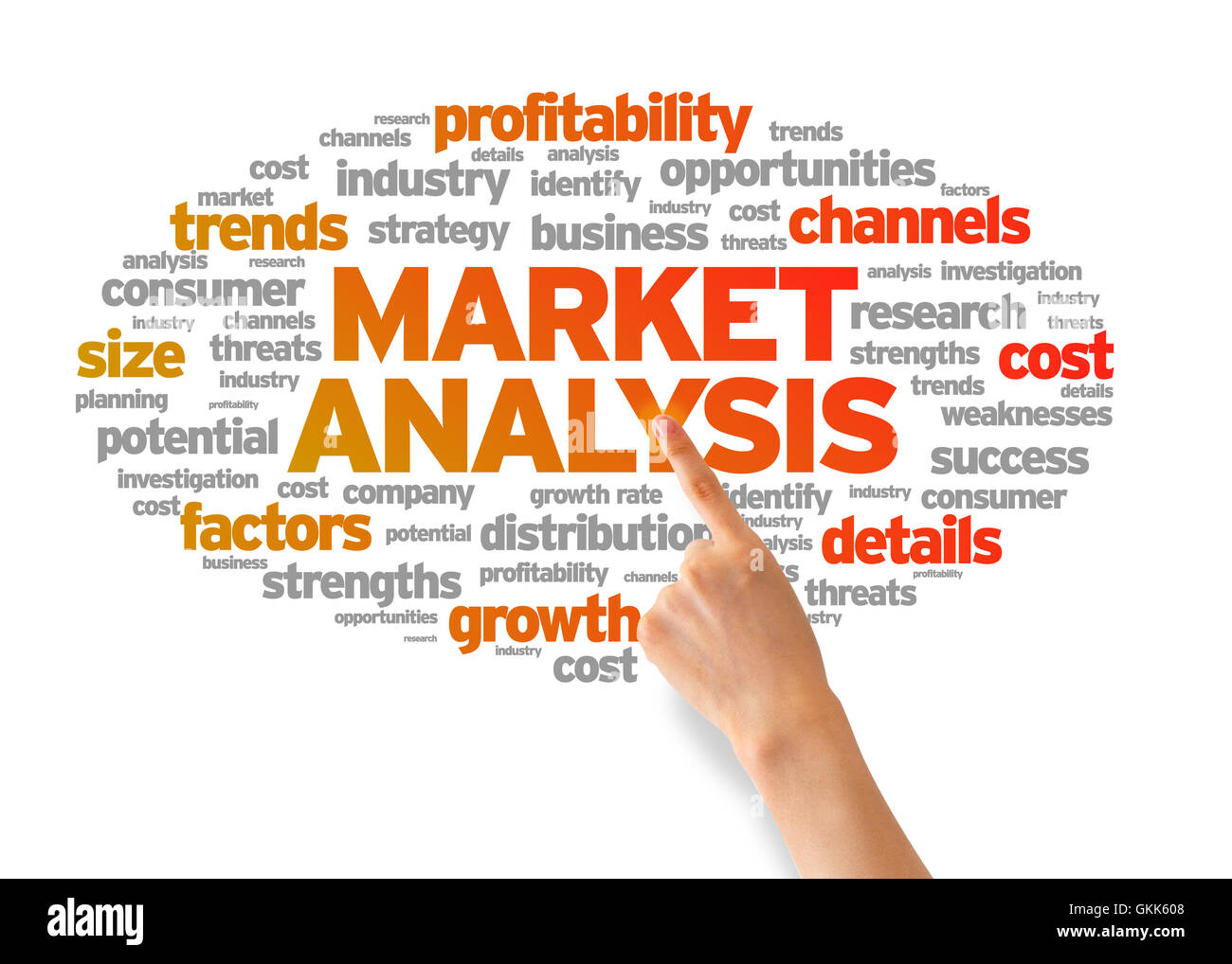 Market Analysis Stock Photo