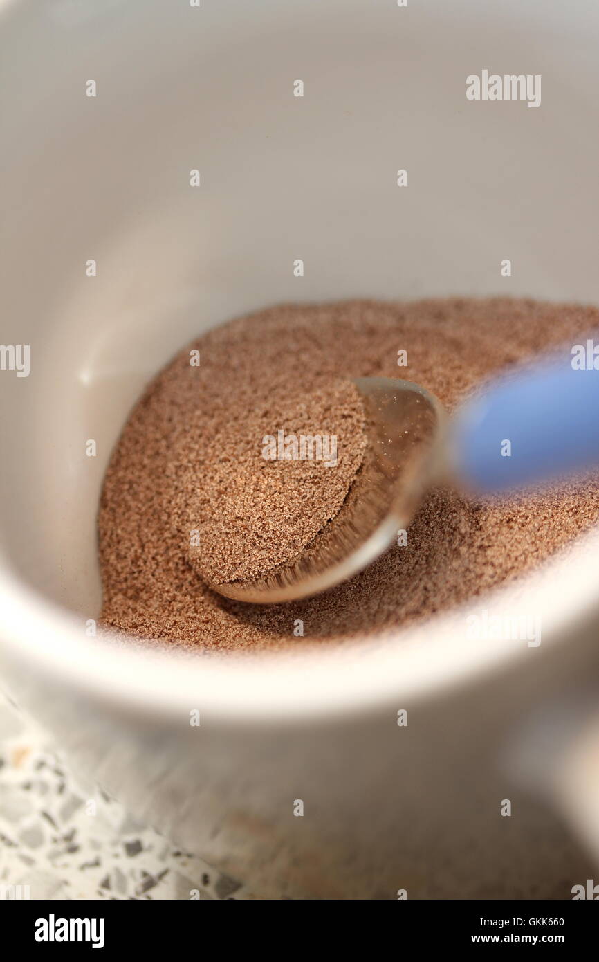 instant beverage powder Stock Photo Alamy