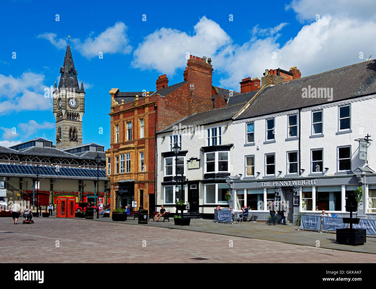 The Pennyweight pub in the Market Square, Darlington, County Durham