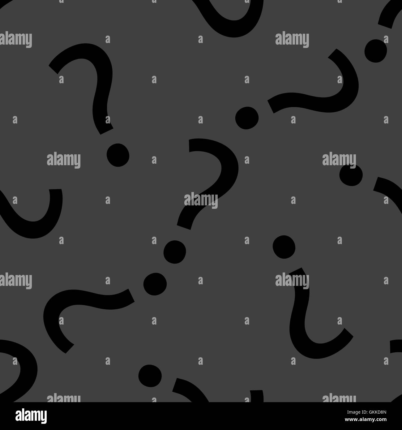 Seamless pattern question mark Stock Vector Images - Alamy