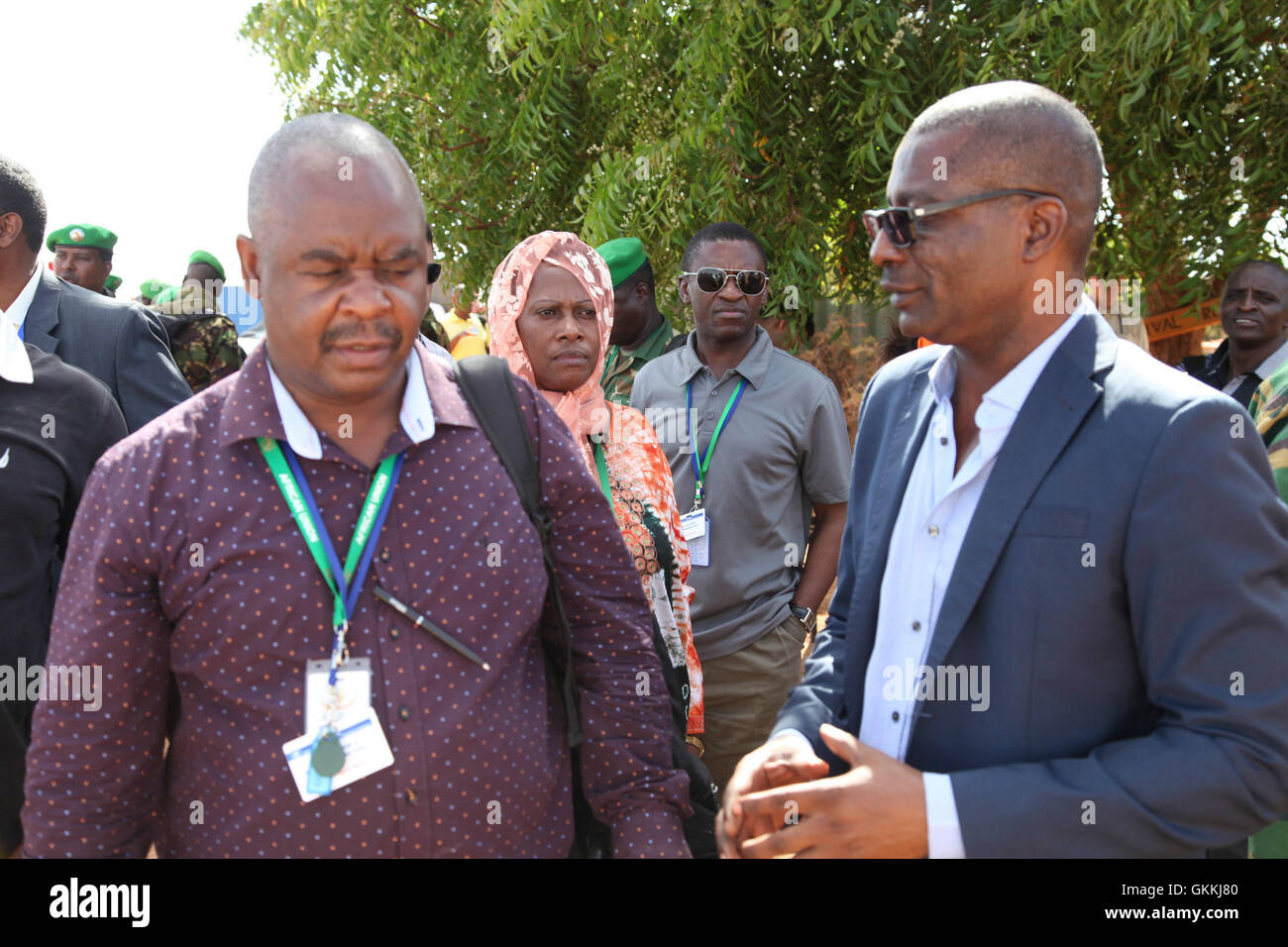 UNSOM Regional Director Benjamin Johan welcomes the AU/UN Joint ...
